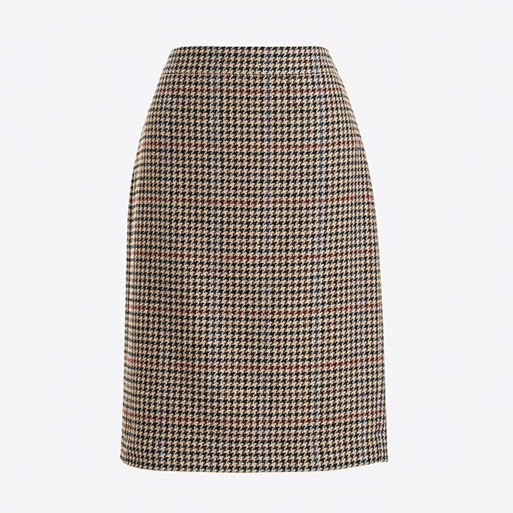 J. Crew Check Skirt